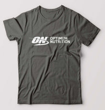 Load image into Gallery viewer, optimum nutrition (ON) T-Shirt for Men-Charcoal-Ektarfa.online

