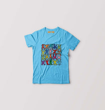 Load image into Gallery viewer, Keith Haring Funny Kids T-Shirt for Boy/Girl-Light Blue-Ektarfa.online
