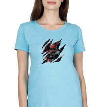 Load image into Gallery viewer, Deadpool T-Shirt for Women-SkyBlue-Ektarfa.online
