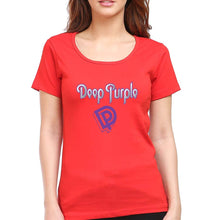 Load image into Gallery viewer, Deep Purple T-Shirt for Women-Red-Ektarfa.online
