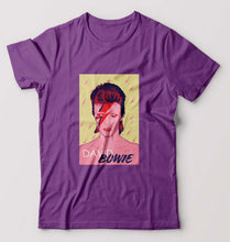 Load image into Gallery viewer, David Bowie T-Shirt for Men-Purple-Ektarfa.online
