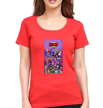 Load image into Gallery viewer, Brawl Stars T-Shirt for Women-Red-Ektarfa.online
