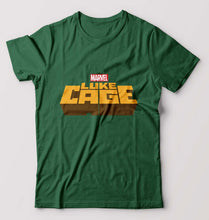 Load image into Gallery viewer, Luke Cage T-Shirt for Men-Dark Green-Ektarfa.online
