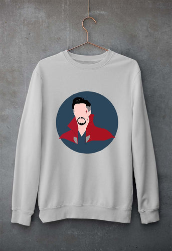 Doctor Strange Superhero Unisex Sweatshirt for Men/Women-Grey Melange-Ektarfa.online
