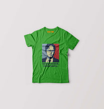 Load image into Gallery viewer, Dwight Schrute T-Shirt for Boy/Girl-Flag Green-Ektarfa.online
