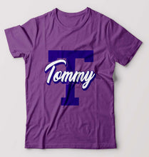 Load image into Gallery viewer, Varsity Tommy T-Shirt for Men-Purple-Ektarfa.online

