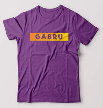Load image into Gallery viewer, Gabru T-Shirt for Men-Purple-Ektarfa.online

