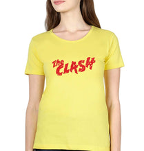 Load image into Gallery viewer, The Clash T-Shirt for Women-Yellow-Ektarfa.online
