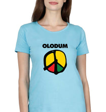 Load image into Gallery viewer, Olodum T-Shirt for Women-SkyBlue-Ektarfa.online

