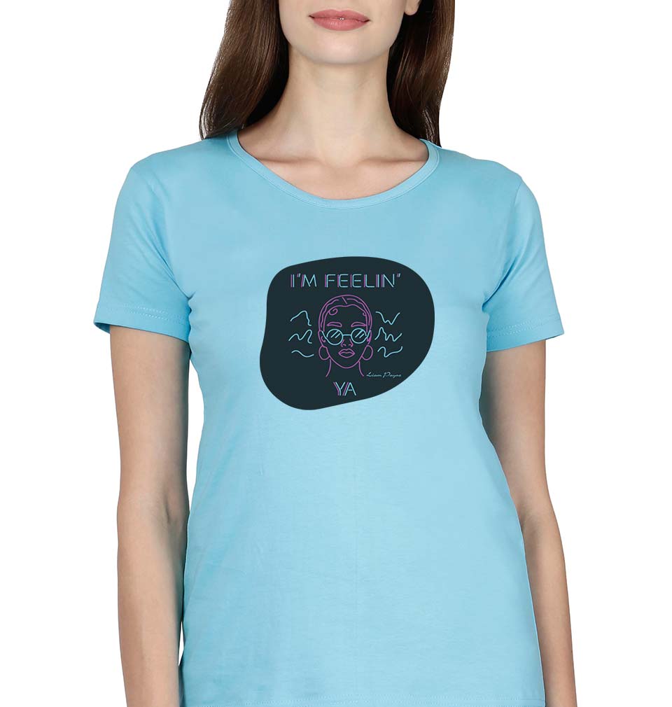 Liam Payne T-Shirt for Women-SkyBlue-Ektarfa.online