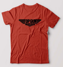 Load image into Gallery viewer, Top Gun T-Shirt for Men-Brick Red-Ektarfa.online
