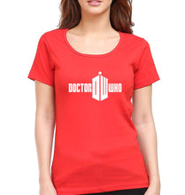Load image into Gallery viewer, Doctor Who T-Shirt for Women-Red-Ektarfa.online

