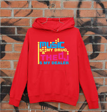 Load image into Gallery viewer, Music Unisex Hoodie for Men/Women-Red-Ektarfa.online
