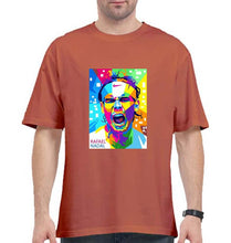 Load image into Gallery viewer, Rafael Nadal (RAFA) Oversized T-Shirt for Men-Coral-Ektarfa.online
