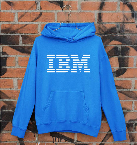 IBM Unisex Hoodie for Men/Women-Royal Blue-Ektarfa.online