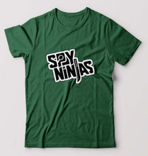 Load image into Gallery viewer, Spy Ninja T-Shirt for Men-Dark Green-Ektarfa.online
