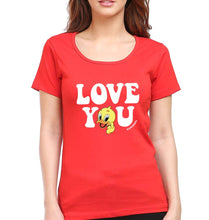 Load image into Gallery viewer, Domrebel Duck T-Shirt for Women-Red-Ektarfa.online
