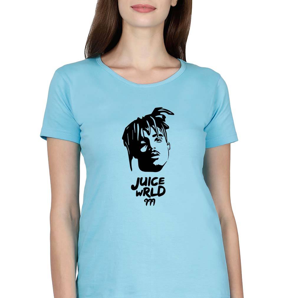 Juice WRLD T-Shirt for Women-SkyBlue-Ektarfa.online