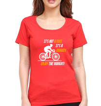 Load image into Gallery viewer, Cycling T-Shirt for Women-Red-Ektarfa.online
