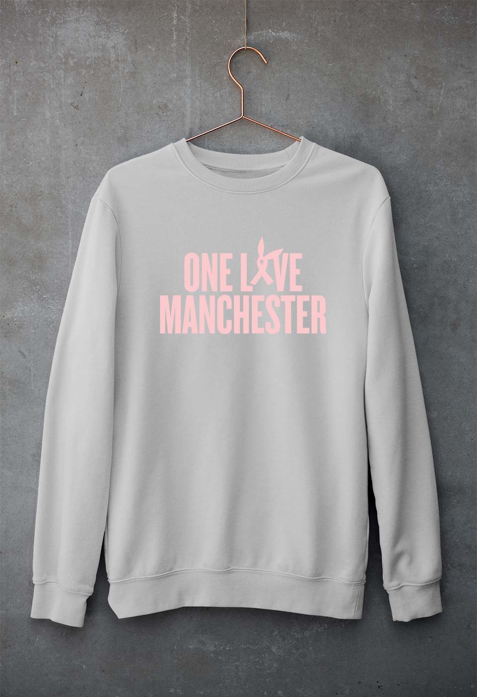Ariana Grande Unisex Sweatshirt for Men/Women-Grey Melange-Ektarfa.online