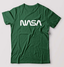 Load image into Gallery viewer, Nasa T-Shirt for Men-Bottle Green-Ektarfa.online
