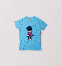 Load image into Gallery viewer, Edgar Brawl Starts Kids T-Shirt for Boy/Girl-Light Blue-Ektarfa.online

