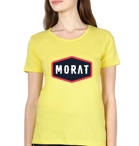 Morat T-Shirt for Women-Yellow-Ektarfa.online