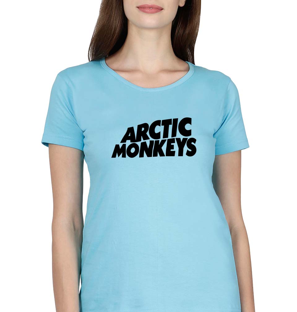 Arctic Monkeys T-Shirt for Women-SkyBlue-Ektarfa.online