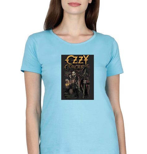Ozzy Osbourne T-Shirt for Women-SkyBlue-Ektarfa.online