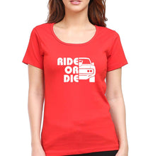 Load image into Gallery viewer, Fast &amp; Furious Ride or Die T-Shirt for Women-Red-Ektarfa.online

