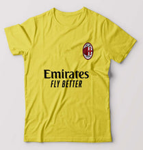 Load image into Gallery viewer, A.C. Milan 2021-22 T-Shirt for Men-Yellow-Ektarfa.online
