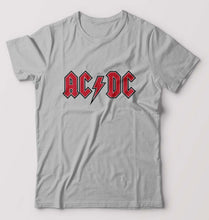 Load image into Gallery viewer, ACDC T-Shirt for Men-Grey Melange-Ektarfa.online
