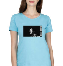 Load image into Gallery viewer, Chick Corea T-Shirt for Women-SkyBlue-Ektarfa.online
