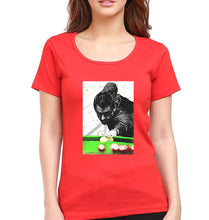 Load image into Gallery viewer, Ronnie O&#39;Sullivan Snooker T-Shirt for Women-Red-Ektarfa.online

