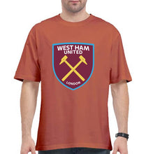 Load image into Gallery viewer, West-Ham Oversized T-Shirt for Men-Coral-Ektarfa.online
