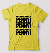 Load image into Gallery viewer, the big bang theory Penny T-Shirt for Men-Yellow-Ektarfa.online
