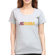 Load image into Gallery viewer, A.S. Roma T-Shirt for Women-Grey Melange-Ektarfa.online
