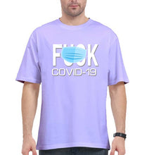 Load image into Gallery viewer, Covid 19 Oversized T-Shirt for Men-Lavender-Ektarfa.online
