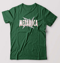 Load image into Gallery viewer, Metallica T-Shirt for Men-Bottle Green-Ektarfa.online

