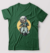 Load image into Gallery viewer, Skull T-Shirt for Men-Bottle Green-Ektarfa.online
