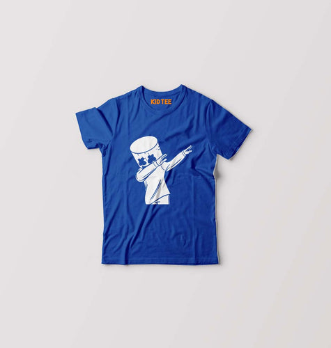 Dab Marshmello T-Shirt for Boy/Girl-Royal Blue-Ektarfa.online