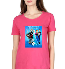 Load image into Gallery viewer, Frozen T-Shirt for Women-Pink-Ektarfa.online
