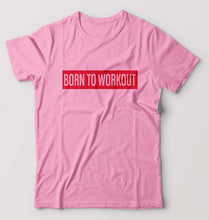 Load image into Gallery viewer, Gym Workout T-Shirt for Men-Light Baby Pink-Ektarfa.online
