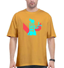 Load image into Gallery viewer, Valorant Oversized T-Shirt for Men-Golden Yellow-Ektarfa.online
