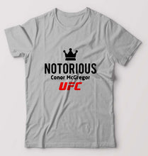 Load image into Gallery viewer, Conor McGregor UFC T-Shirt for Men-Grey Melange-Ektarfa.online
