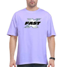 Load image into Gallery viewer, Fast X Oversized T-Shirt for Men-Lavender-Ektarfa.online
