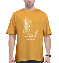 Load image into Gallery viewer, Kurt Cobain Oversized T-Shirt for Men-Golden Yellow-Ektarfa.online

