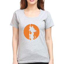Load image into Gallery viewer, Dragon Ball T-Shirt for Women-Grey Melange-Ektarfa.online
