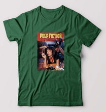Load image into Gallery viewer, Pulp Fiction T-Shirt for Men-Bottle Green-Ektarfa.online
