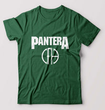Load image into Gallery viewer, Pantera T-Shirt for Men-Bottle Green-Ektarfa.online

